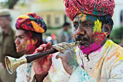 Colorful Musician